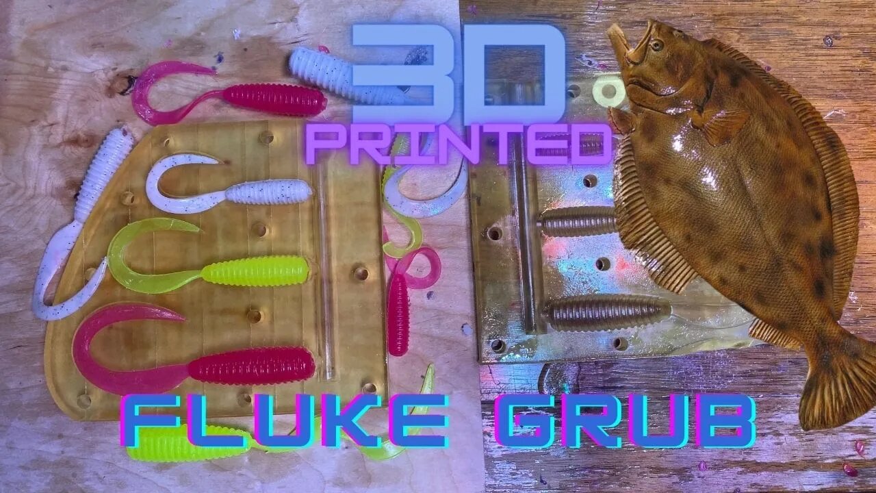 Making a 3D Printed Saltwater Grub