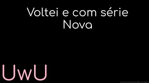 NOVA SÉRIE!!! Depois de muito tempo sem vídeo. |Minecraft|