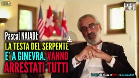 "Tagliare la testa del serpente” con Pascal Najadi e Astrid Stuckelberger