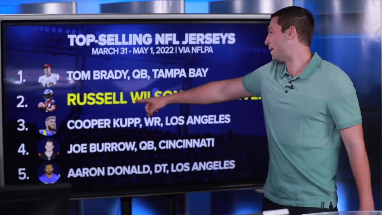 Russell Mania: Wilson's Broncos jersey hits No. 2 in NFL jersey sales