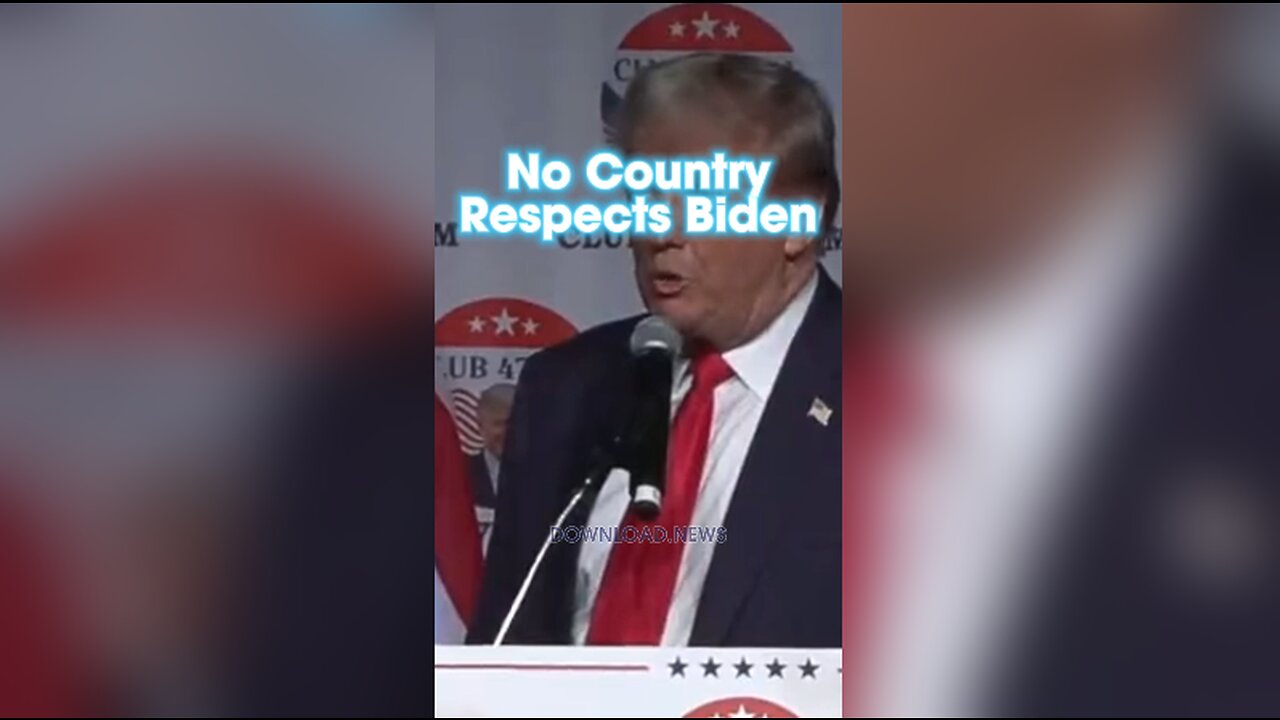 Trump: The Biden Regime is Causing Chaos, Death & War - 10/11/23