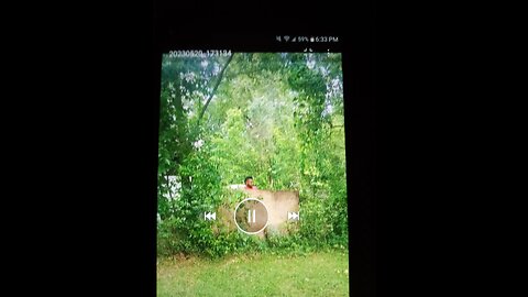 A FAT BASTARD CAUGHT ON CAMERA HARASSING NEIGHBORS!!!!
