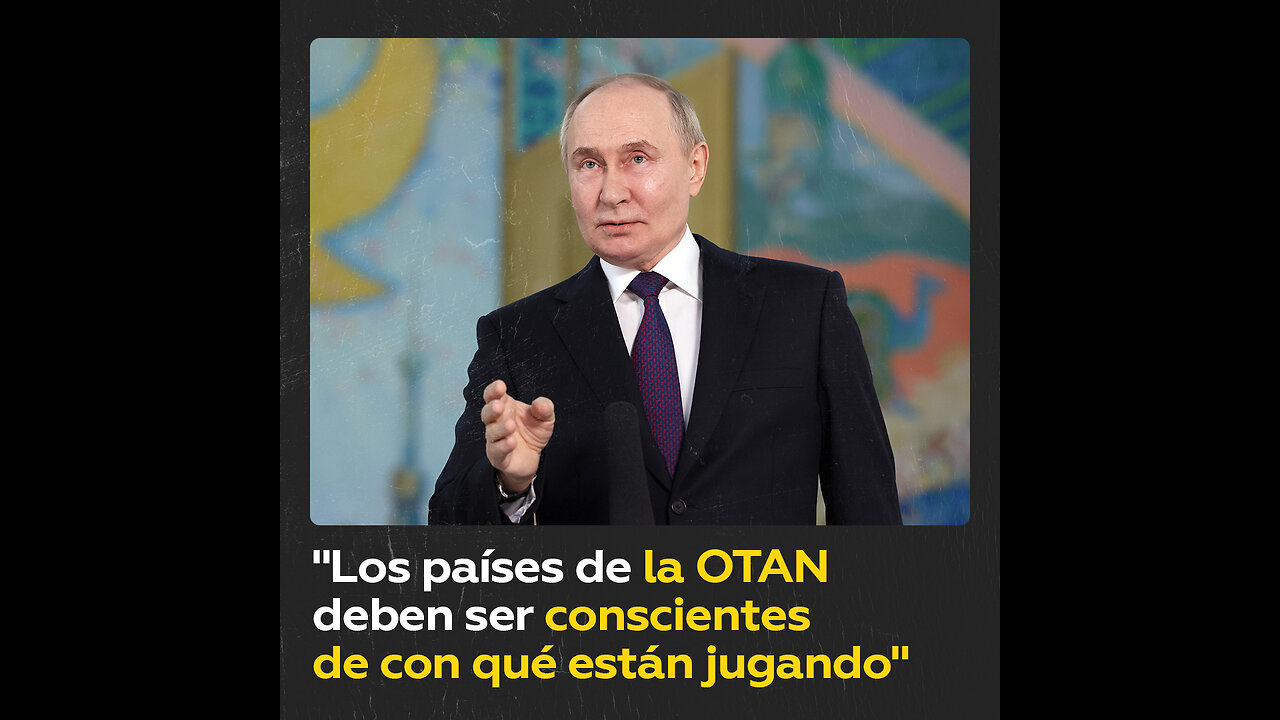 Putin avisa a la OTAN de las consecuencias de atacar a Rusia con sus armas