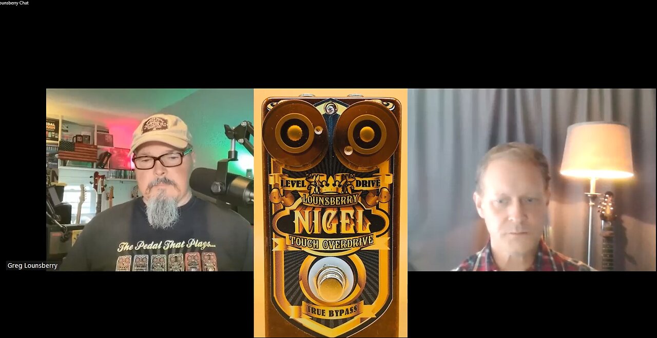 Greg Lounsberry (Lounsberry Pedals) Fireside Chat