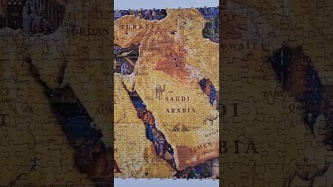 60000 piece What a Wonderful World Jigsaw Puzzle Day 33! #shorts #jigsawpuzzles #puzzle #challenge