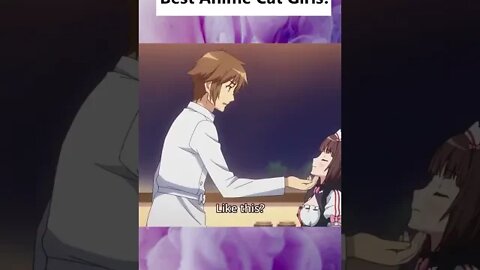 Tell me your favorite cat girl!-Liz🌸 #Shorts #anime #funnymoments #catgirls #animeedit
