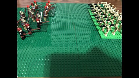 Separatist Vs Hutts Lego Battle