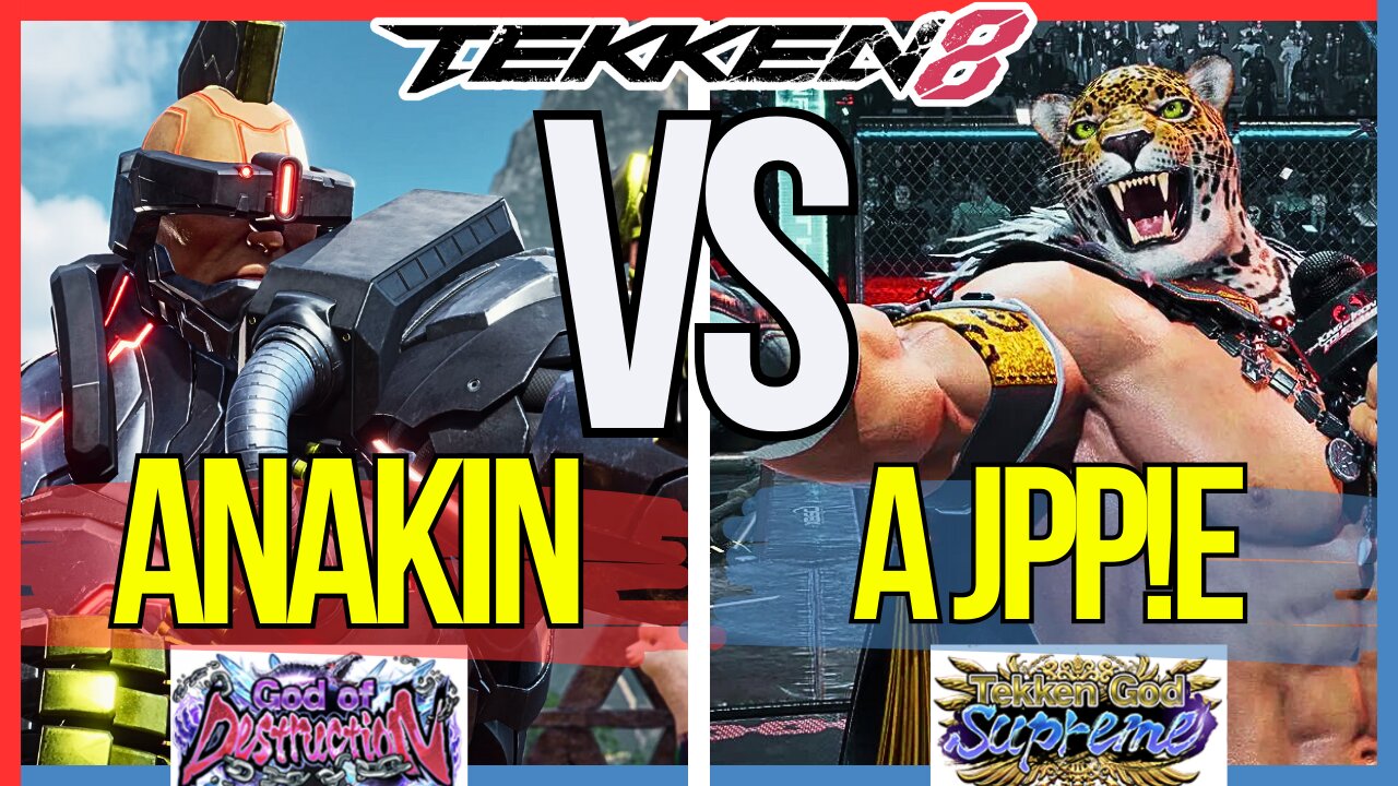 T8 Pro 🕹️ Anakin (#1 Jack 8) vs Ajpp!e (King) 🕹️ Tekken 8 Replays