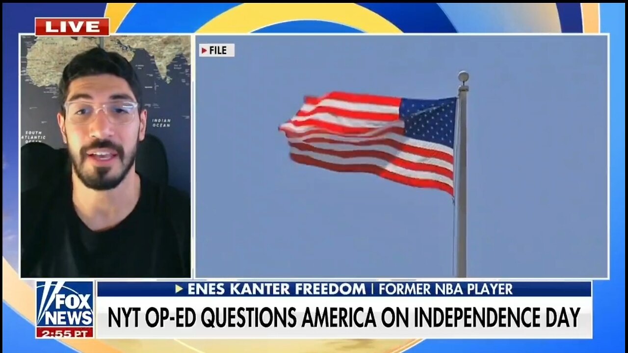 Enes Kanter Freedom: Independence Day Is Freedom!