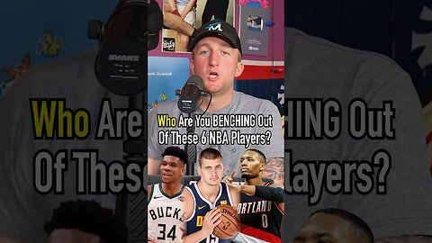 Who Are You BENCHING?! This One’s A Close Call! #shorts #nba #sportslover #giannis #jokic