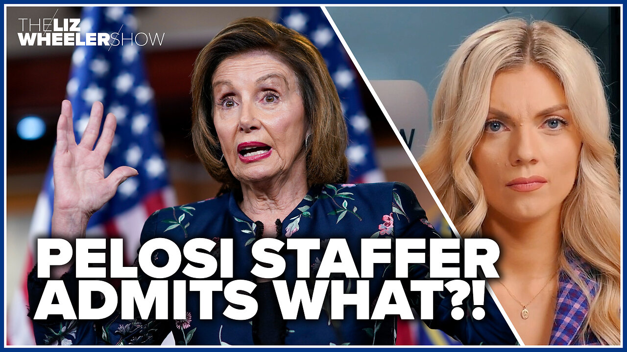 Pelosi staffer ADMITS they planned for Jan. 6th in advance