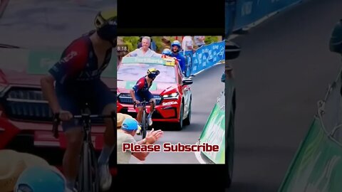 La Vuelta Stage 12 Carapaz victory race