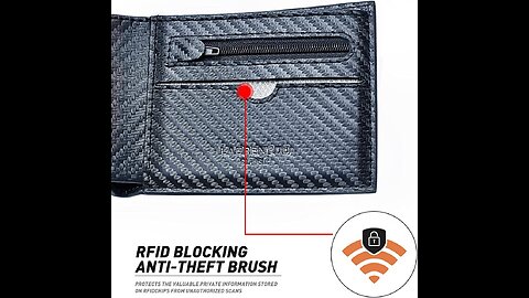 LAORENTOU Genuine Leather Wallets for Men, Gift Box Packing Men's Slim Wallets Credit Card Hold...