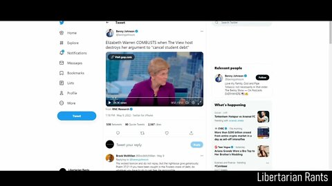 Elizabeth Warren Fails Again With Student Loan Forgiveness Question