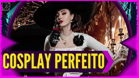 o MELHOR COSPLAY RESIDENT EVIL 8 VILLAGE - Lady Dimitrescu com a Modelo mais ALTA do MUNDO!