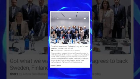 Got what we wanted: Turkey as it agrees to back Sweden, Finland's NATO bids