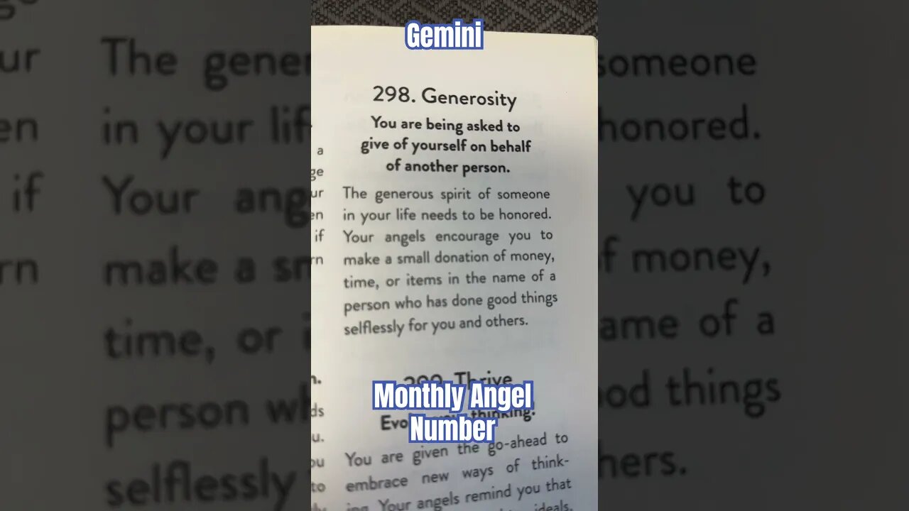 Gemini Angel Number 298#gemini tarot#Angel numbers