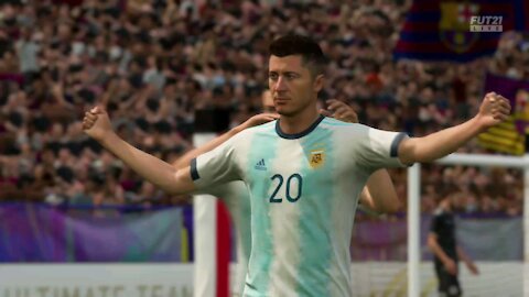 Fifa21 FUT Squad Battles - Robert Lewandowski goal