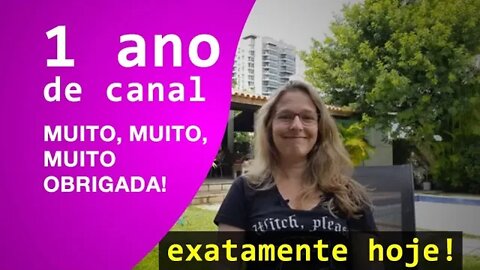 Um ano de canal Mundo da Infectologia! Exatamente hoje...