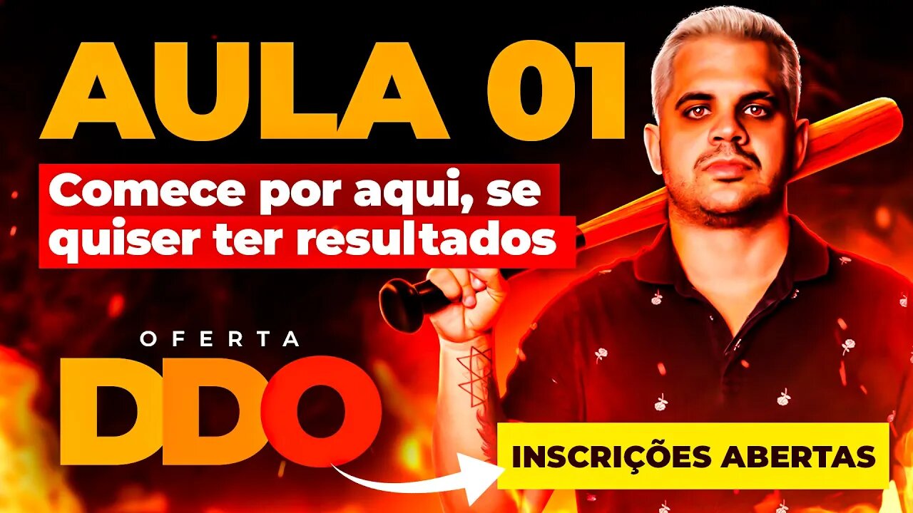 IMERSÃO DDO - Comece por aqui para ter resultado LUCRATIVO (MÉTODO VALIDADO)