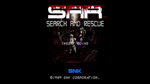 SAR Search And Rescue Arcade Game, SNK 1989, longplay