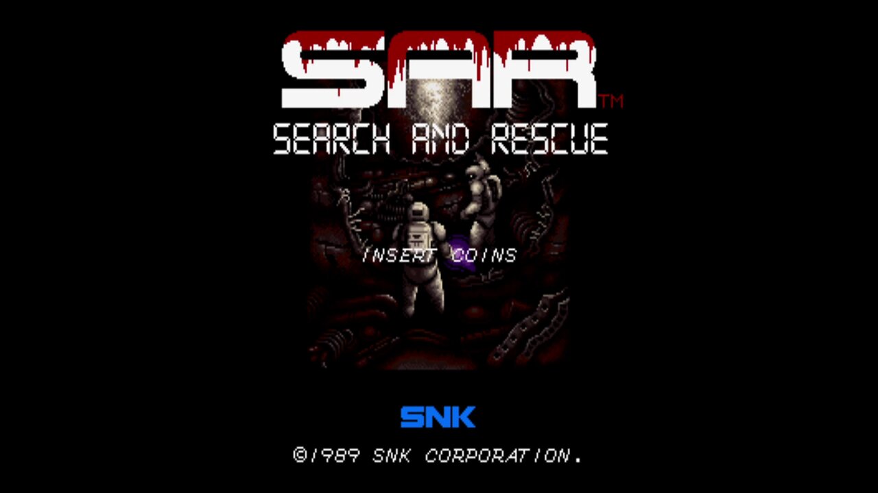 SAR Search And Rescue Arcade Game, SNK 1989, longplay