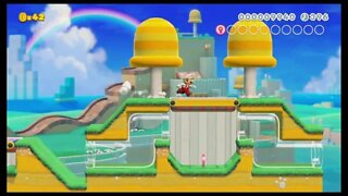 Mario Maker 2 3D World Ground Levels