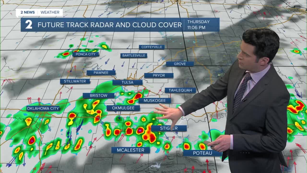 More showers on the way