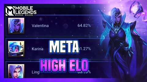 ESSA É A LISTA DO META OFICIAL DO HIGH ELO | MAIO 2022 | MLBB