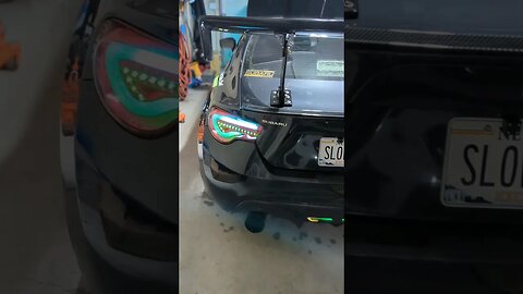 Subaru BRZ light show #shorts