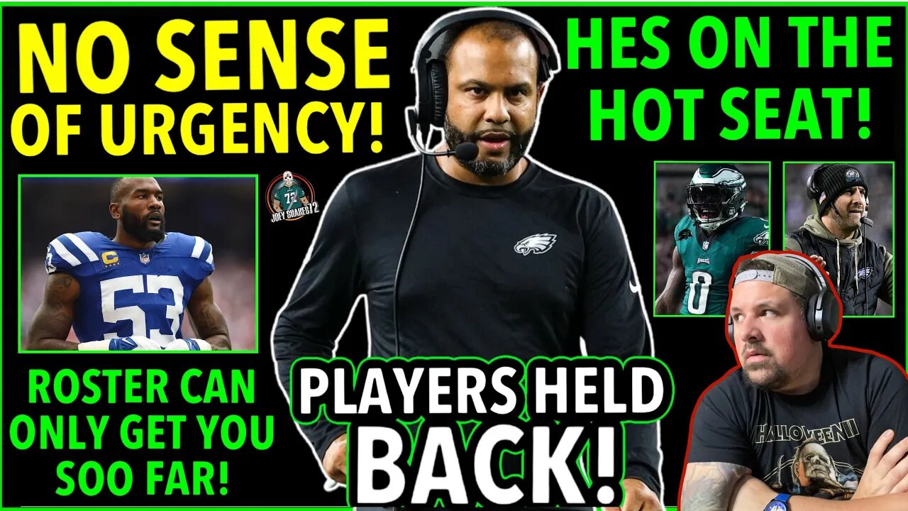 STUNNED! NO SENSE OF URGENCY! SIRIANNI ON THE HOT SEAT? ROSTER HELD BACK FROM COACHING! DALLAS WEEK!