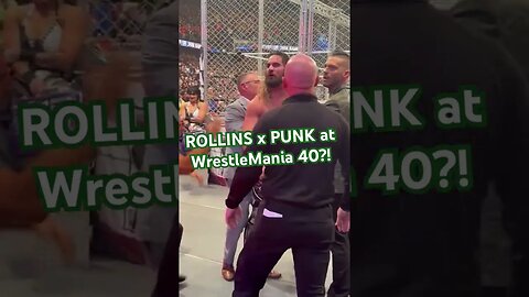 Seth Rollins vs. CM Punk at WrestleMania 40 in Philly?!? #cmpunk