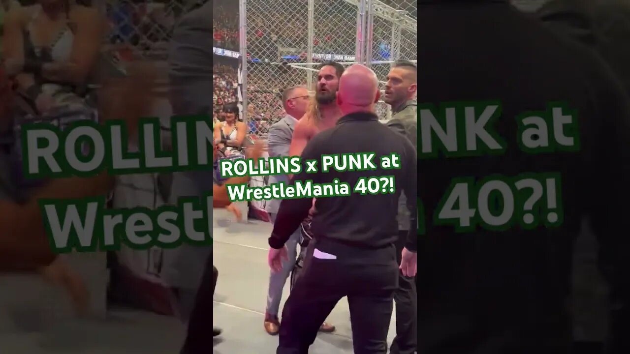 Seth Rollins vs. CM Punk at WrestleMania 40 in Philly?!? #cmpunk