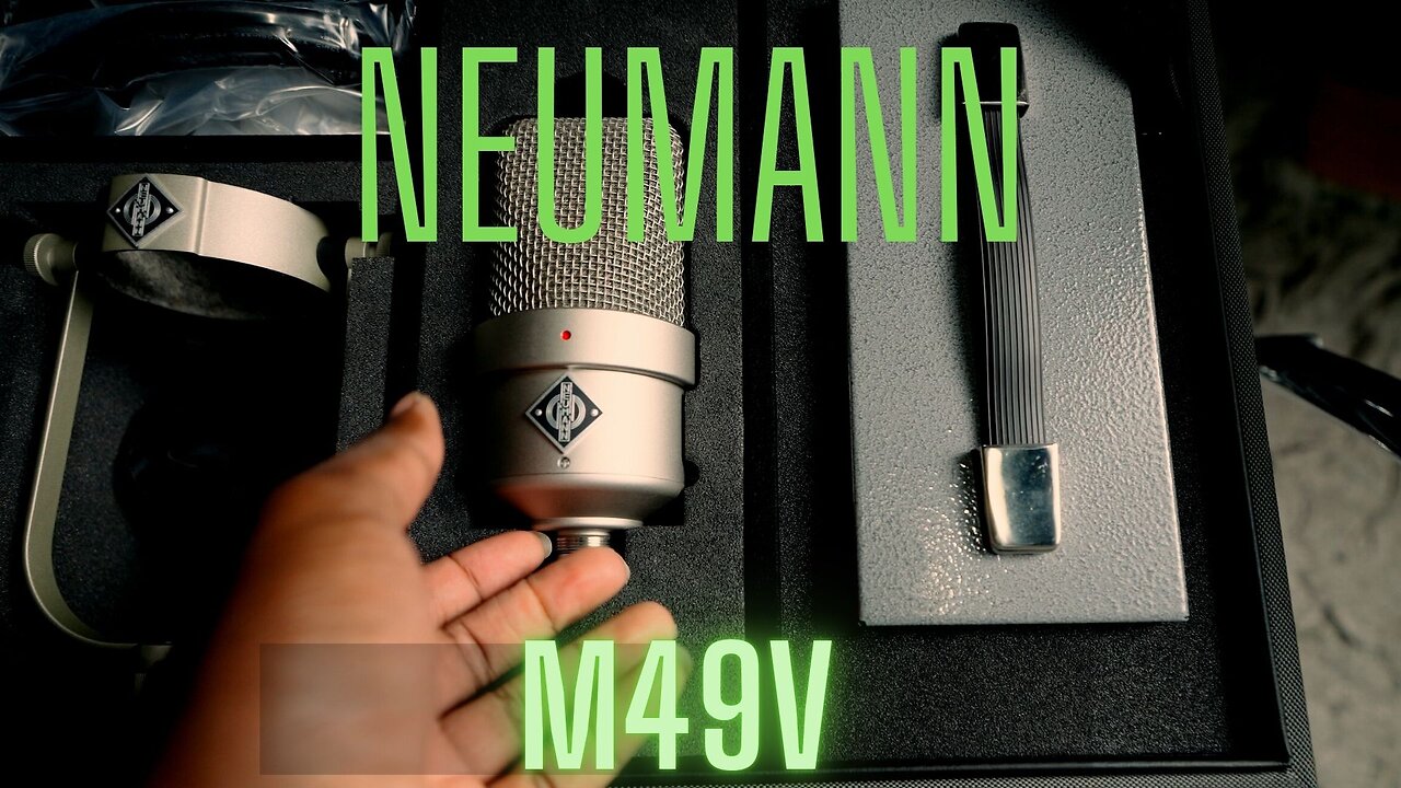 Neumann M49V vocal test