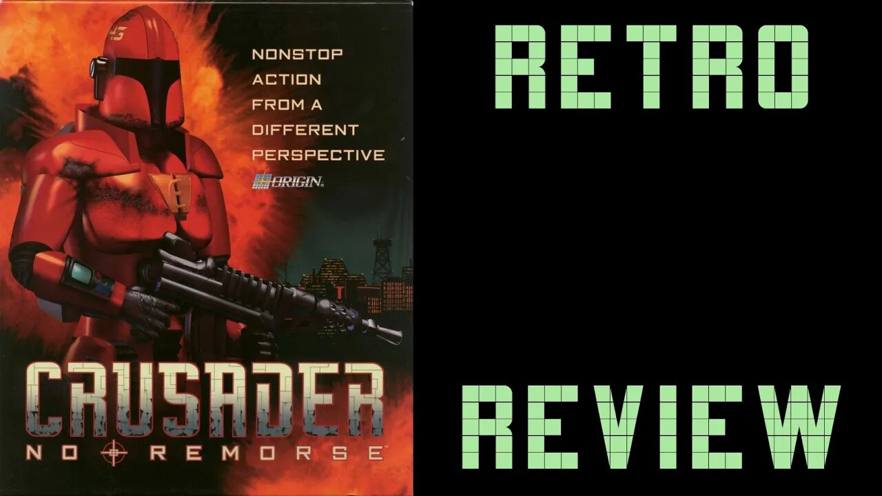 Crusader: No Remorse - DOS PC Retro Game Review - Kill'em all