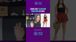 5 Looks Que Te Deixam Com Cara de Rica #Shorts