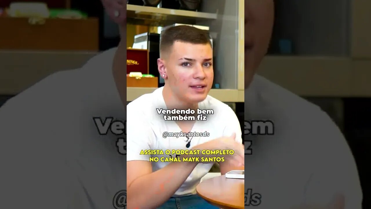 EU ME PROFISSIONALIZEI NISSO! Samuel Boaventura #SHORTS