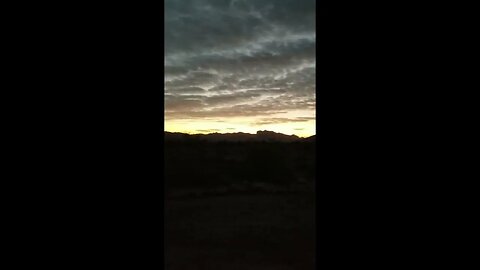 Sunrise day 5 of the 24 season, La Posa South LTVA