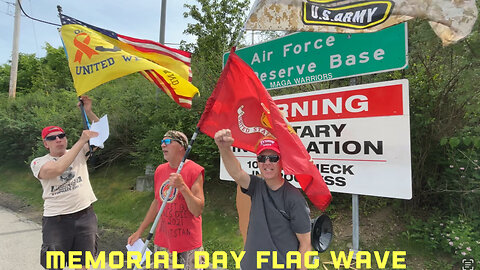 Memorial Day Flag Wave-Moon Pa