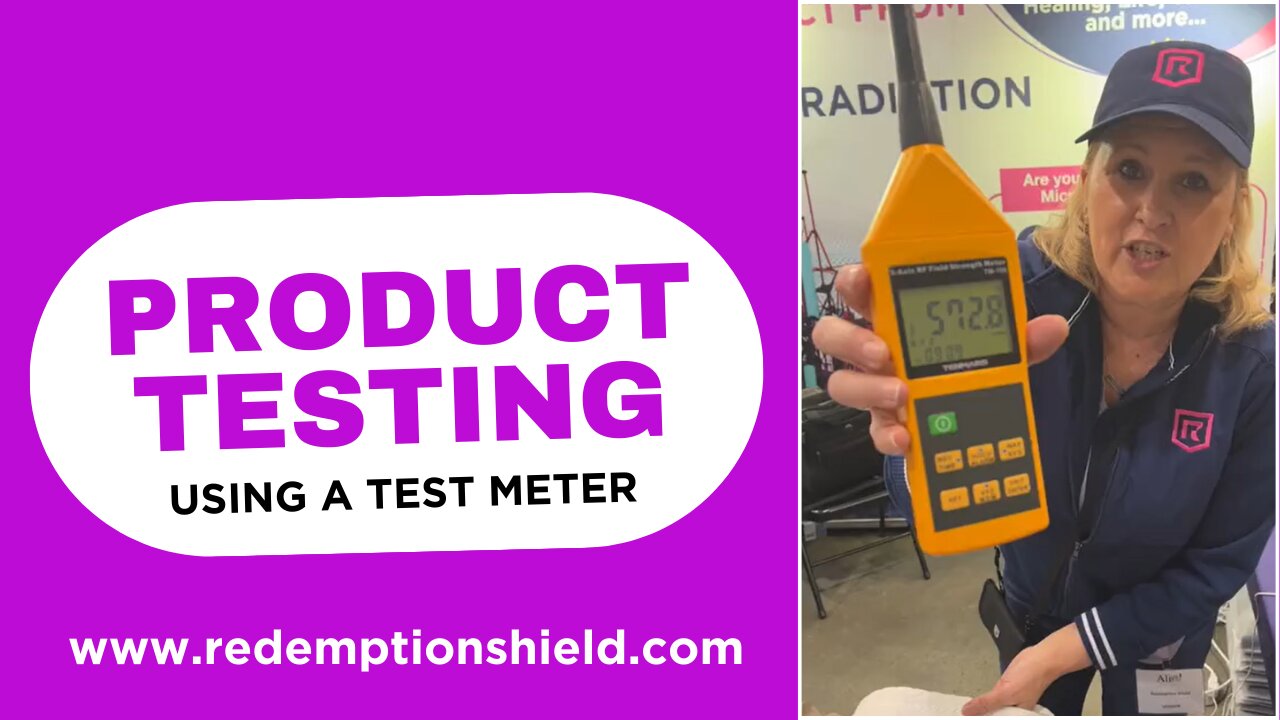 EMF Protection Apron Testing | Redemption Shield