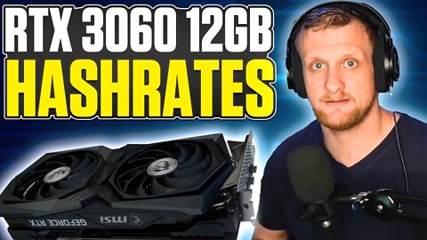 RTX 3060 12GB Hashrates! Ethereum, Ravencoin, Conflux, Cortex & More!