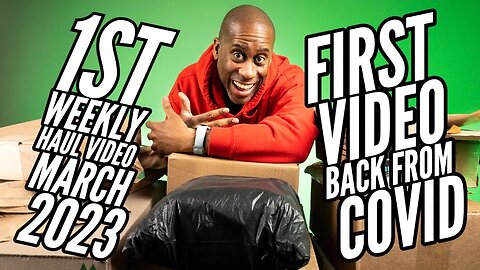 My First Video Back From Covid 1st Weekly Haul Video March 2023 Part 2