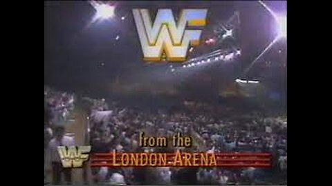WWF First Ever UK Event Oct 10 1989 London Docklands Arena