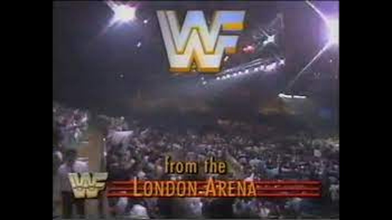 WWF First Ever UK Event Oct 10 1989 London Docklands Arena