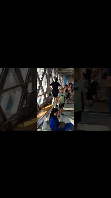 the glass floor London bridge #londonbridge