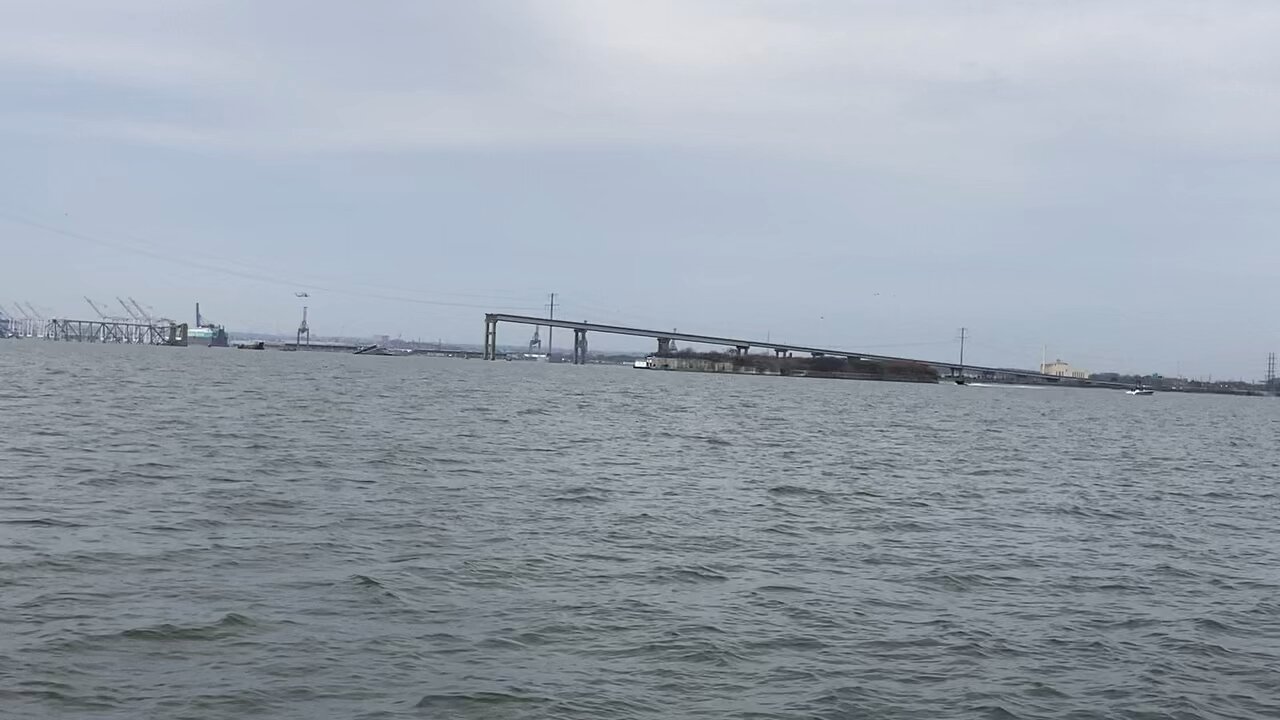 Francis Scott Key bridge ship collision aftermath