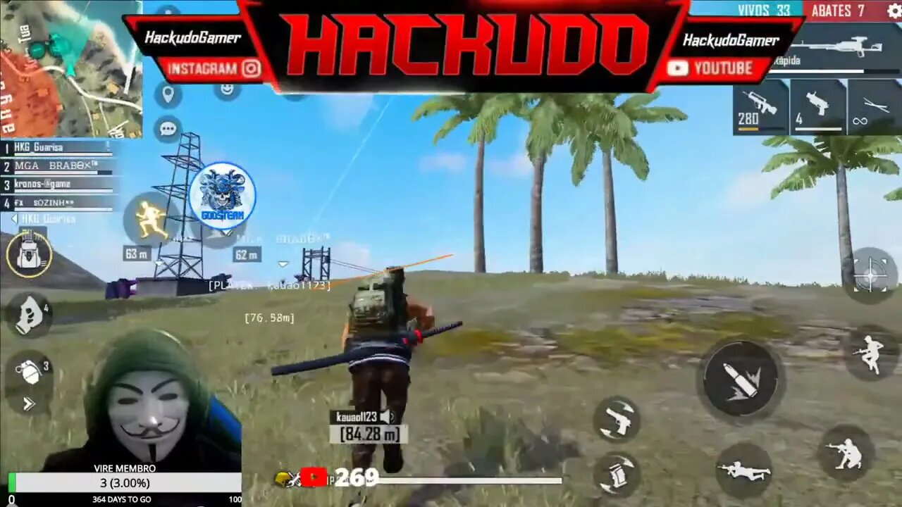 CORTES DA LIVE COMPRE SEU MOD AGORA MESMO HACKUDO GAMER #AOVIVO 0015
