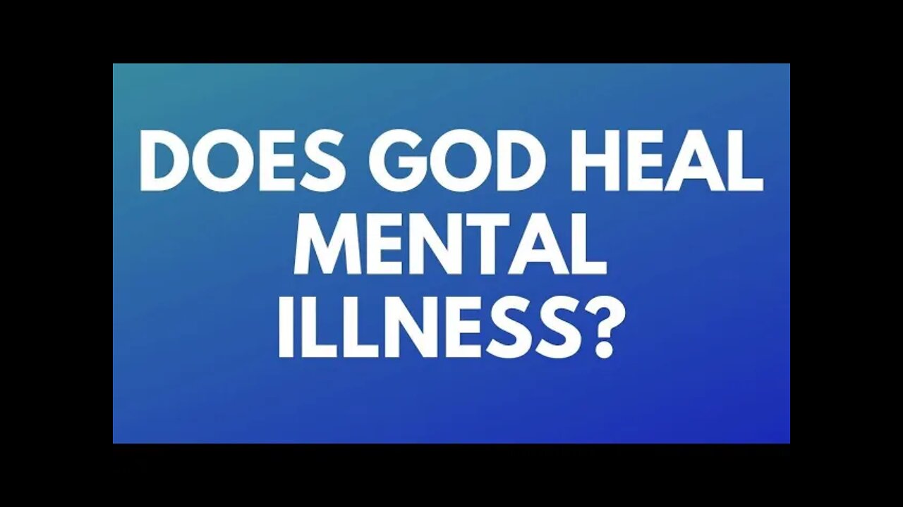Exposing Deliverance From Mental Illness Testimonies As False part 7