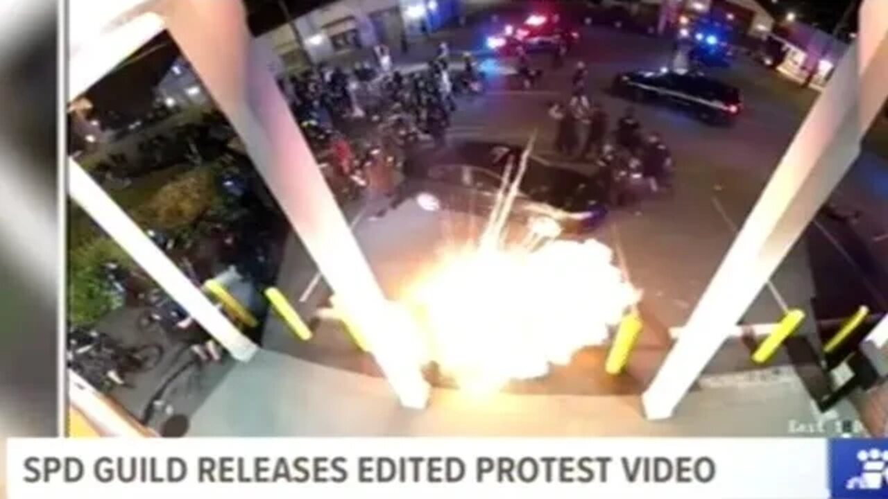 Head Of Seattle Police Union Calls Protesters "Domestic Terrorists!"