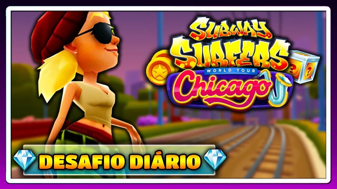 Subway Surfers Chicago 2019 | Desafio Diário com a Tricky Camo